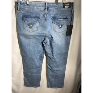 Hudson Los Angeles Women’s Mid-Rise Slim Straight Jeans Size 16